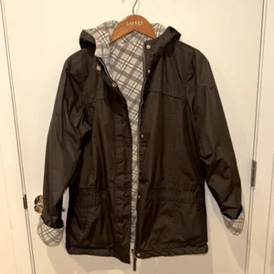 Reversible Fleece Rain Jacket Parka - women’s small - Picture 1 of 8