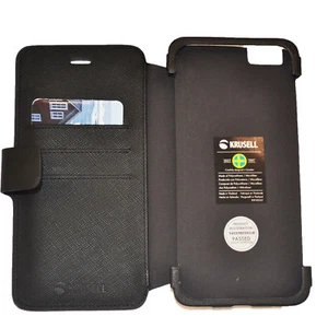 New Krusell Malmo Flip Leather Case Suitable for Silent Circle Blackphone 2 - Picture 1 of 4