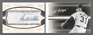 Hoyt Wilhelm 2022 Panini National Treasures Signature Booklets Auto 3/10 - Picture 1 of 5