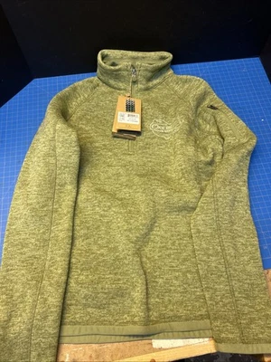 Jaqueta de lã cinza Stormtech feminina nova com etiquetas pequena Oak Island Nova Escócia - Imagem 1 de 4