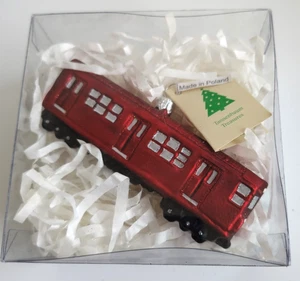Adorno tren rojo Tannenbaum Treasures - Imagen 1 de 4