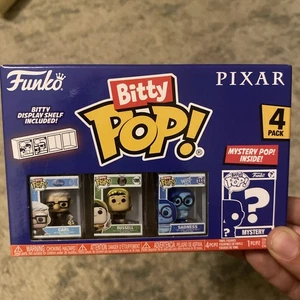 Funko Bitty POP! Disney Pixar UP und Inside Out Carl Russell und Traurigkeit 4 Stück - Bild 1 von 8