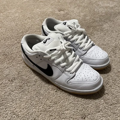 Hombres Talla 10 - Nike SB Dunk Low White Gum Foto 1 de 4