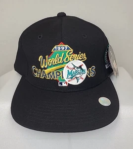 Cappello berretto clubhouse nuovo con etichette Florida Marlins 1997 World Series Champions New Era D10 - Foto 1 di 13