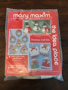 Mary Maxim VTG Spool Angel Kit #37634 New old stock Unopened - Picture 1 of 7