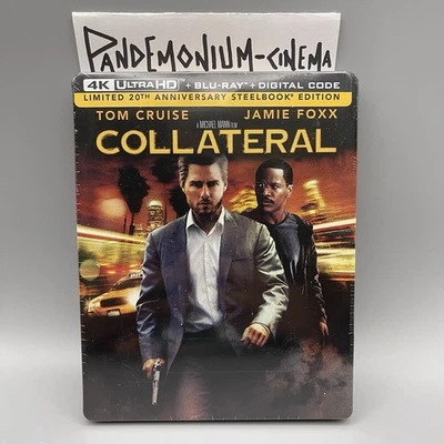 Collateral (Steelbook)(4K UHD+Blu-ray) Michael Mann Tom Cruise Jamie Foxx - image 1 of 4