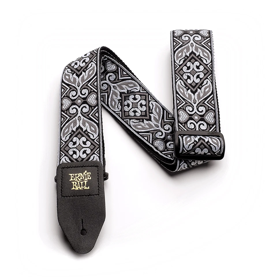 Ernie Ball 4166 Tribal Silver Jacquard Guitar Strap