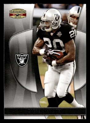 Darren McFadden 2009 Donruss Gridiron Gear #22 Oakland Raiders - Image 1 of 2