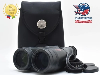 Reserved [EXC+5] CANON 18X50 IS UD 3.7 Image Stabilizer Weather Binoculars JAPAN - Image 1 of 4