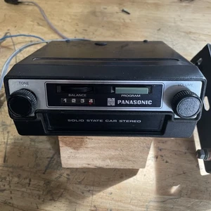 Panasonic 8-Track Under Dash Player CX-355EU UNTESTED Car Truck Auto - Picture 1 of 14