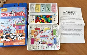 1991 Parker Bros. Travel Monopoly Jr. Game w/ Box & Instructions (Complete) - Picture 1 of 10