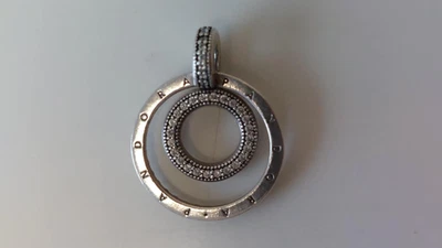Pavé - Kreise Anhänger, Pandora, Sterlingsilber - Bild 1 von 4
