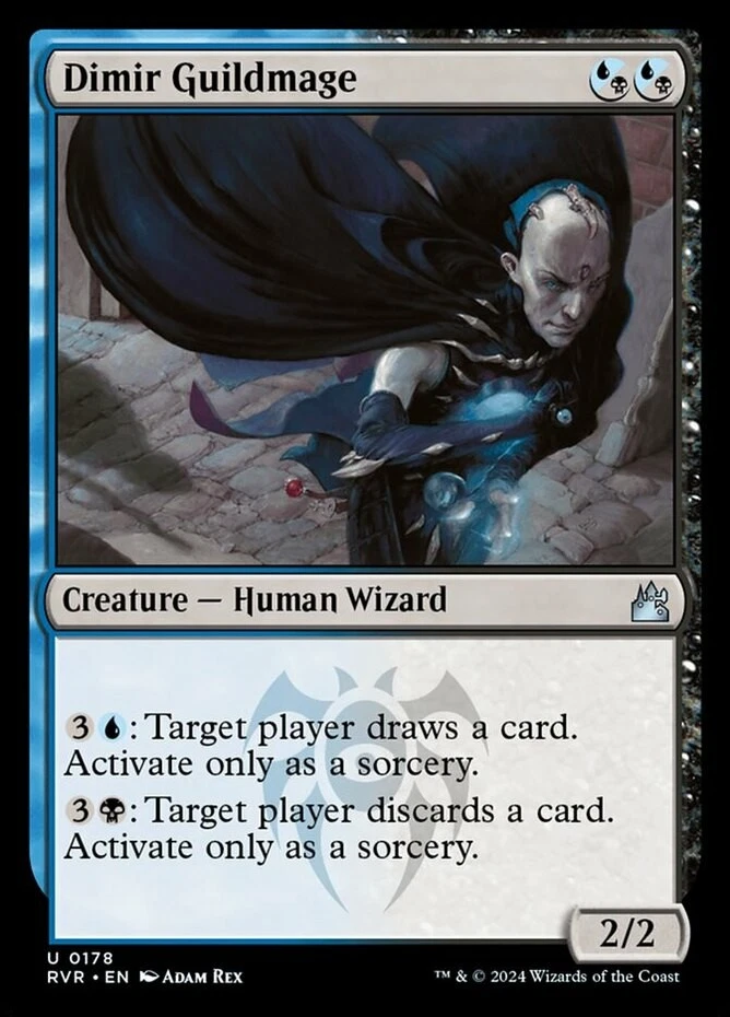 x1 Dimir Guildmage - Ravnica Remastered - NM - MTG - Image 1 of 1