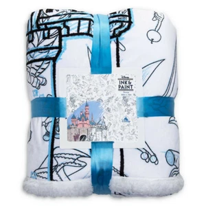 Disney Parks Ink and Paint Fleece Throw Blanket 60 x 72 - New - Picture 1 of 1