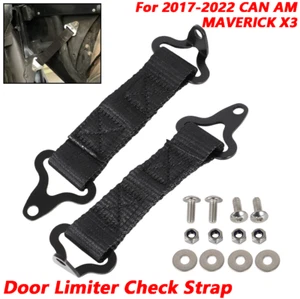 Correas de puerta para CAN AM MAVERICK X3 2017-2022 limitador de puerta correa de verificación ajustable - Imagen 1 de 10