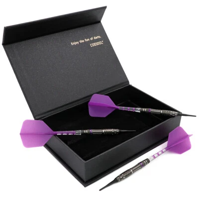 CUESOUL EXHAUST 90% Tungsten Soft Tip Darts 19g  with Oil Paint Finished - Image 1 of 4