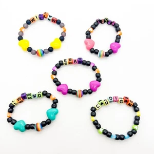 Swiftie Eras Freundschaftsarmbänder Trading Stretch Perlen Handarbeit 5er Set - Bild 1 von 7