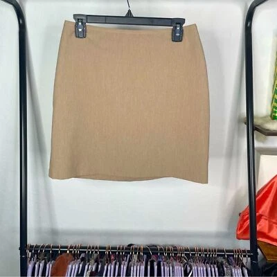 My Michelle Heathered Tan Mini Pencil Skirt - Image 1 of 4