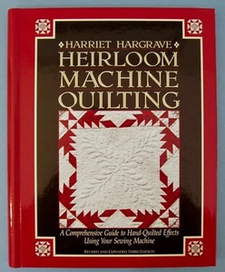 Harriet Hargrave Heirloom Machine Quilting Pattern Book Quilt Sewing  - Imagen 1 de 12