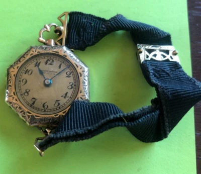 Reloj Pulsera Emerson Damas Vintage Movimiento C. Nicolet 15j *no funciona Foto 1 de 4
