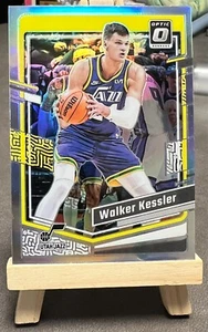 2023-24 Panini Donruss Optic Silver Prizm - Walker Kessler #25 / Jazz - Picture 1 of 2