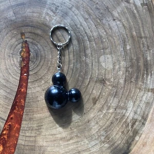 Handgefertigter Harz Mickey Maus Kopf Schlüsselring - Bild 1 von 2