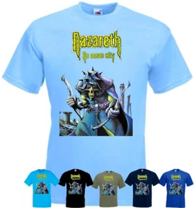 Nazareth No Mean City t-shirt hard rock band blue black olive all sizes S-5XL - Picture 1 of 15
