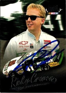 Ultra NASCAR #8 1997 Ricky Craven firmado autografiado - Imagen 1 de 2