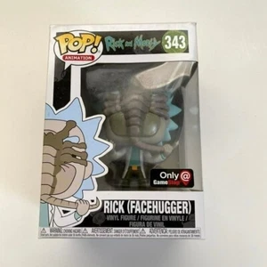 Funko Pop Rick Facehugger #343 GameStop - Picture 1 of 6