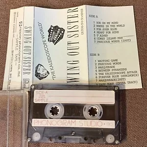 Promo-only SWING OUT SISTER Kaleidoscope World JAPAN ADVANCED CASSETTE TAPE P/S - Picture 1 of 4