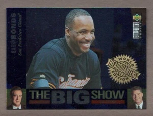 BARRY BONDS 1997 Collector's Choice THE BIG SHOW WORLD HEADQUARTERS WHQ #40 UD - Picture 1 of 1