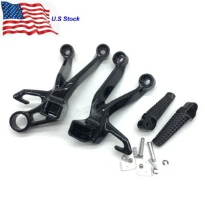 Soporte estriberas traseras para pasajero motocicleta apto para Suzuki GSXR1000 2003-2004 K3 - Imagen 1 de 5