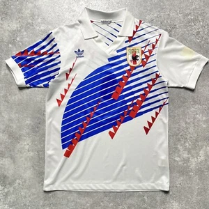 【Japan adidas 1992 Asia Cup Hiroshima Away shirt Player Issue】 - Picture 1 of 17