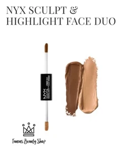 NYX Professional Makeup’s Sculpt & Highlight Face Duo color Cinnamon/Peach - Picture 1 of 2