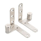  2 Pcs Door and Window Hinge Stainless Steel Closet Hinges Invisible