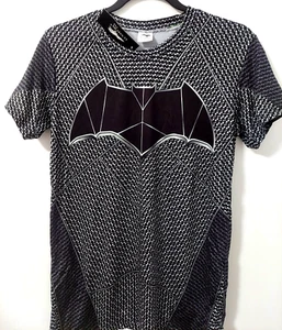 Batman Shirt Mens XL AOP All Over Print Stretch Movie Multicolor NWT - Picture 1 of 6