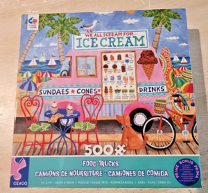 Camiones de comida - Camión de helados - Rompecabezas de 500 piezas POR Ceaco - Imagen 1 de 8