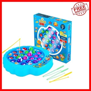 Classic Magnetic Fishing Game Set - Safe, Educational Fun for Toddler Play - Picture 1 of 9