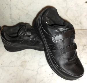 New Balance 577 Dual Strap Black Walking Shoes WW577VK Women's 11 Extra Wide 2E - Picture 1 of 8