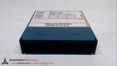 ANALOG DEVICES 3B41-00, ISOLATED WIDEBAND VOLTAGE INPUT, 0-10V, 0-20MA #231363 - Image 1 of 4
