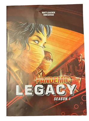 Pandemic: Legacy Season 1 - REPLACEMENT Game Piece - Rulebook ONLY *READ* - Image 1 of 4