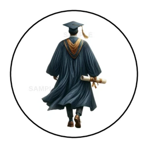 Graduation stickers labels tags envelope seals party favors - Picture 1 of 2