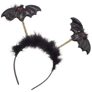 Spooky Halloween Costume Horns & Boppers Womens Halloween Headband - Picture 1 of 47