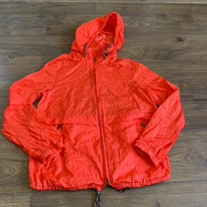Free People Movement Windbreaker Übergangsjacke mit Kapuze Große L rot/orange - Bild 1 von 23