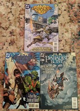 JLA Paradise Lost 1-3 full set Mark Millar Ariel Olivetti JLA vs Heaven!