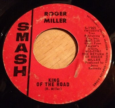Roger Miller 45 King Of The Road / Atta Boy Girl - Image 1 of 2