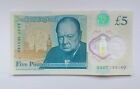 Bank of England £5 Five Pounds Polymer Note AA07 (Consecutive Serials Available)