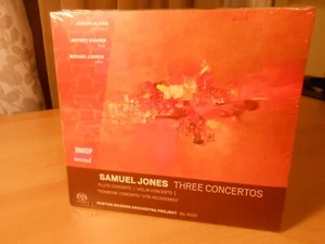 Samuel Jones Three Concertos (CD 2023) Boston Modern Orchestra Project Classical - Picture 1 of 2