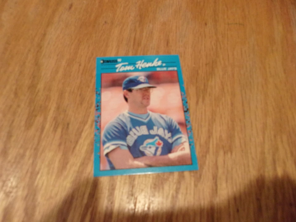 TOM HENKE 1990 DONRUSS THE BEST OF THE AMERICAN LEAGUE BASEBALL CARD - Image 1 of 1