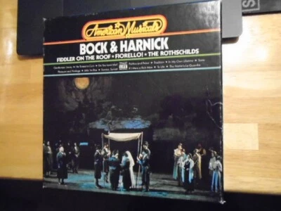 RARE OOP TIME LIFE Bock & Harnick CASSETTE TAPE BOX SET Fiddler on Roof FIORELLO - Image 1 of 3